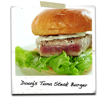 Doug's Tuna Steak Burger